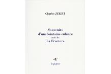 <p><strong>Charles Juliet, </strong> <em>Souvenirs d’une lointaine enfance, La Fracture</em></p>